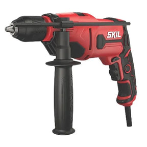 Skil HD1U6725AA 710W Electric Hammer Drill - Powerful 13mm Keyless Chuck with Variable Speed & Lock-On Trigger