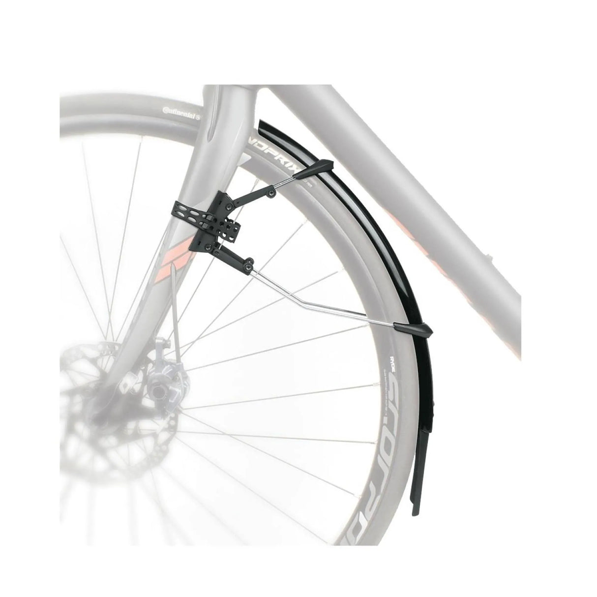 SKS Raceblade Pro XL Mudguard Set - Black | Clip-On Road Bike Mudguards for 25-32mm Tyres