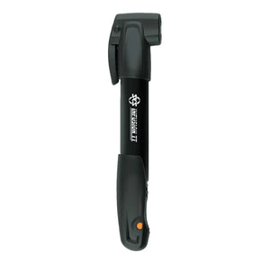 SKS Infusion TT Mini Black  Pump - Compact Bike Pump with Folding T-Handle | Multi-Valve Compatible