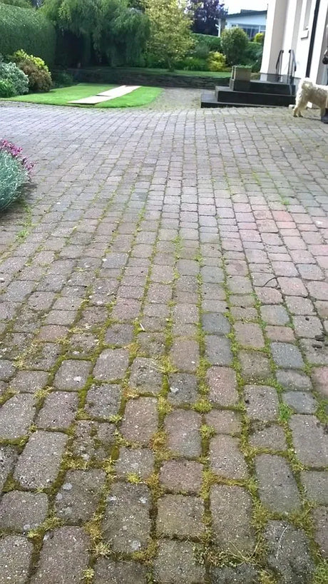 Slanetrac RB80 Mini Digger Block Paving Brush Cleaner Attachment