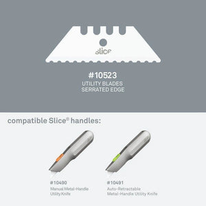 Slice 10524 Replacement Blades - Rounded Ceramic Safety Blades (2-Pack)