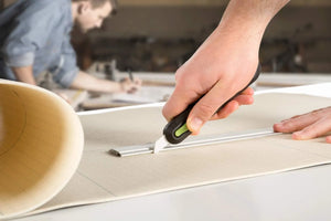 Slice 10554 Auto-Retract Utility Knife - Finger-Friendly Ceramic Safety Blade