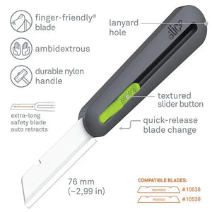 Slice 10560 Auto-Retractable Industrial Knife - Ceramic Safety Blade for Thick Foam & Insulation