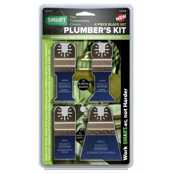 Smart Trade 4 Piece Plumber's Blade Kit