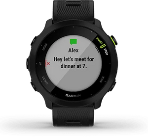 Garmin Forerunner 55 GPS Smartwatch Grey | Lightweight, Long Battery Life, Advanced Training Features
