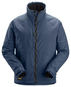 Snickers 1158 AllroundWork Navy/Black Winter Jacket  Medium - Insulated & Water-Repellent Workwear