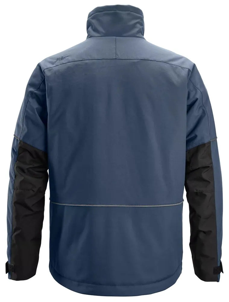 Snickers 1158 AllroundWork Navy/Black Winter Jacket  Medium - Insulated & Water-Repellent Workwear