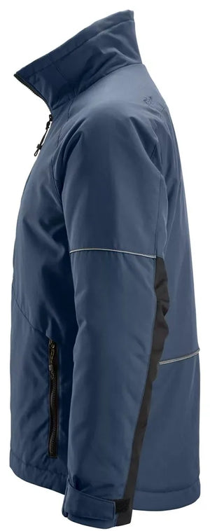 Snickers 1158 AllroundWork Navy/Black Winter Jacket  Medium - Insulated & Water-Repellent Workwear