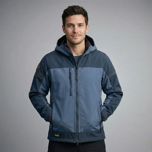 Snickers 1226 AllroundWork Hooded Softshell Stretch Jacket Navy