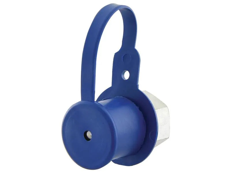 Sparex Blue PVC Dust Cap - Fits 1/2" Male Coupling | Durable & Protective