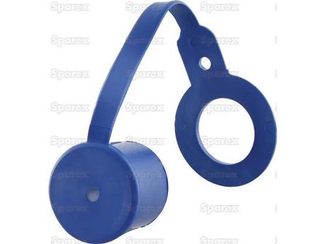 Sparex Blue PVC Dust Cap - Fits 1/2" Male Coupling | Durable & Protective
