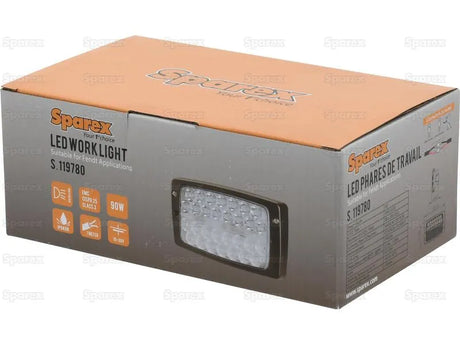 Sparex LED Work Light - 5400 Lumens, IP69K, 10-30V