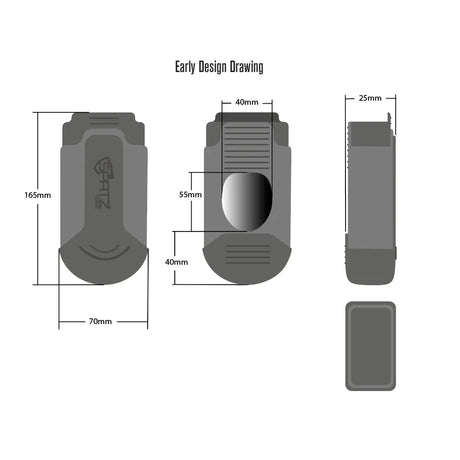 SPATZ TOEZ Silicone Toe Warmers Black - Premium Protection Against Cold and Wet