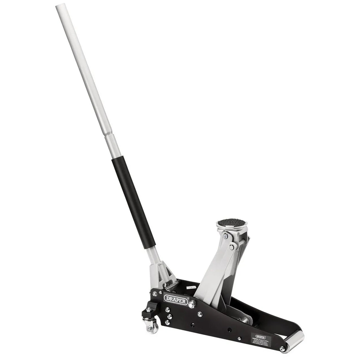 Draper Aluminium and Steel Racing Trolley Jack, 1.5 Tonne
