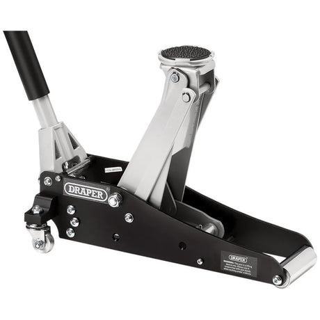 Draper Aluminium and Steel Racing Trolley Jack, 1.5 Tonne