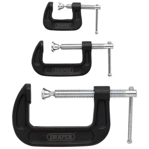 Draper Heavy Duty G-Clamp Set (3 Piece)