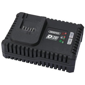 Draper D20 20V Li-ion Fast Battery Charger, 4A