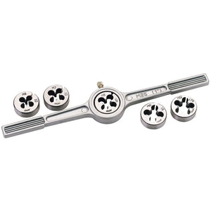 Draper Circular Metric Die and Holder Set (6 Piece)