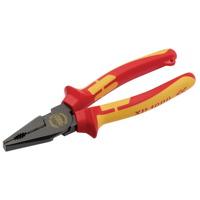 Draper XP1000® VDE Hi-Leverage Combination Pliers, 200mm, Tethered