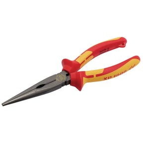 Draper XP1000® VDE Long Nose Pliers, 200mm, Tethered