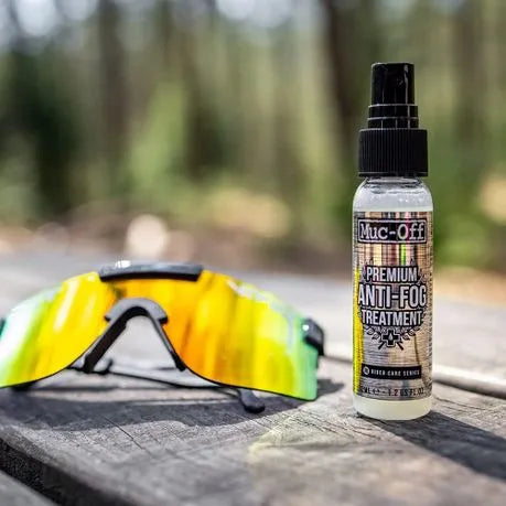 Muc-Off Premium Anti-Fog Treatment 32ml (214-1) - Long-Lasting Clarity for Goggles & Visors