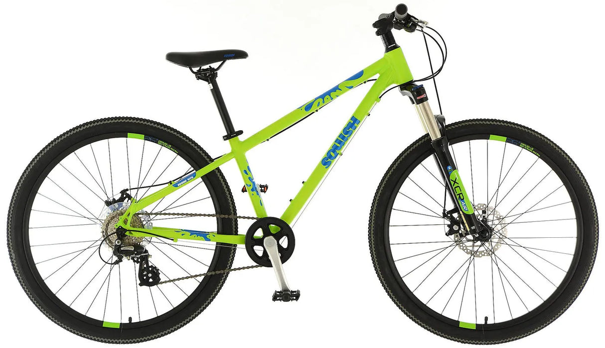 Squish 26" MTB Lime - Lightweight 13" Frame, Front Suspension, 8-Speed