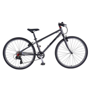 Squish 26" Wheels Bike Dark Grey - Lightweight 13" Frame, Shimano 8-Speed