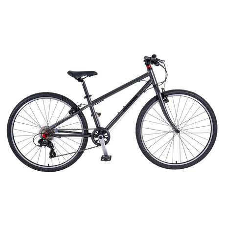 Squish 26" Wheels Bike Dark Grey - Lightweight 13" Frame, Shimano 8-Speed
