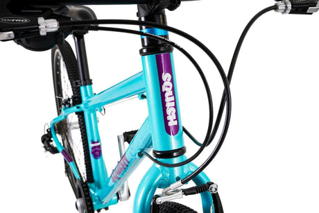Squish 26" Aqua - Lightweight 15" Frame Kids Bike with Shimano 8-Speed