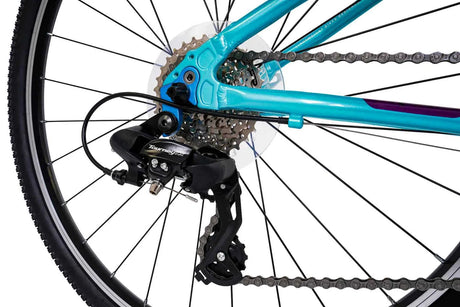 Squish 26" Aqua - Lightweight 15" Frame Kids Bike with Shimano 8-Speed