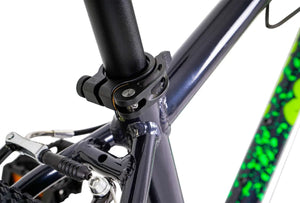 Squish Dark Grey 24" Kids Bike | 11" Frame, Lightweight Aluminium, 8-Speed Gears for Ages 8-11