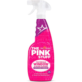 The Pink Stuff Miracle Window & Glass Cleaner with Rose Vinegar 750ml