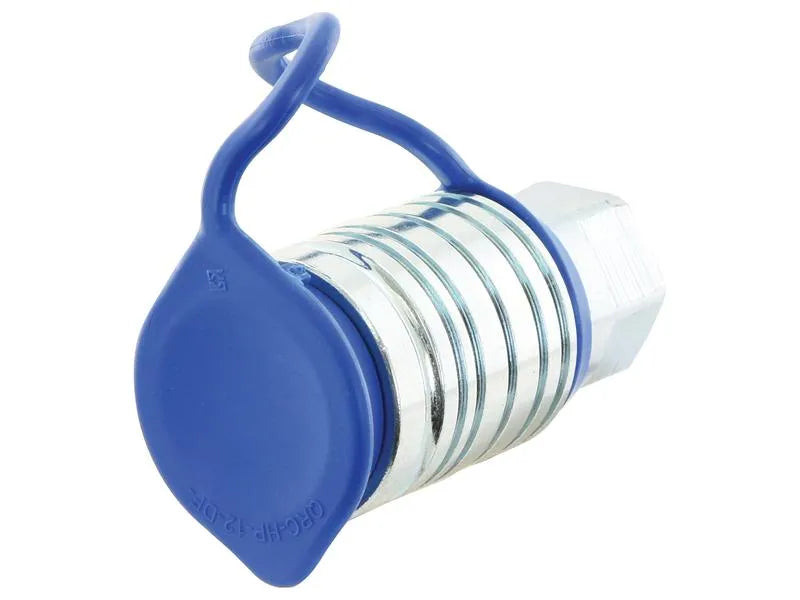 Stauff Blue PVC Dust Plug - Fits 1/2" Female Coupling | Durable & Protective