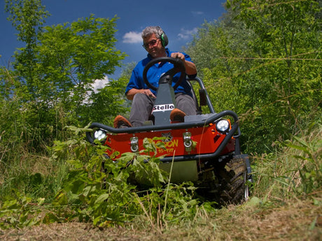 Stella Racoon 95 Municipal Ride-on Flail Mower