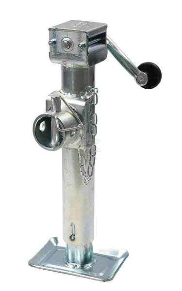 STRLR3102 Swivel Stand Jack | 1300kg Capacity | Ø57x425mm | Zinc-Plated