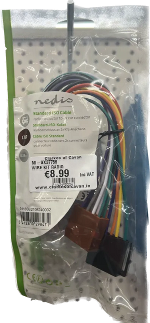 ISO Radio Adaptor Set Wire kit