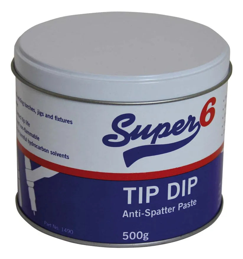 Super 6 Anti-Spatter Paste - 500g (1490) for MIG & TIG Torch Protection