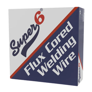 Super 6 Gasless MIG Wire 0.8mm - Flux Cored Steel Wire 4.5kg