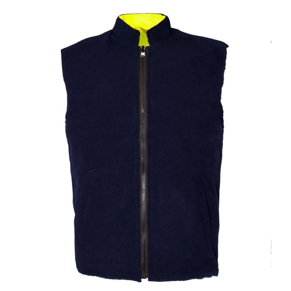 Hi-Vis B/Warmer Yellow Fleece liner Reversable