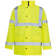Supertouch Yellow Hi Vis Parka Jacket