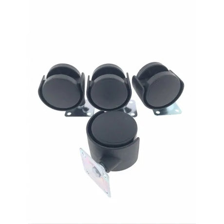 Swivel Castor for Furniture 4 x 40mm Black
