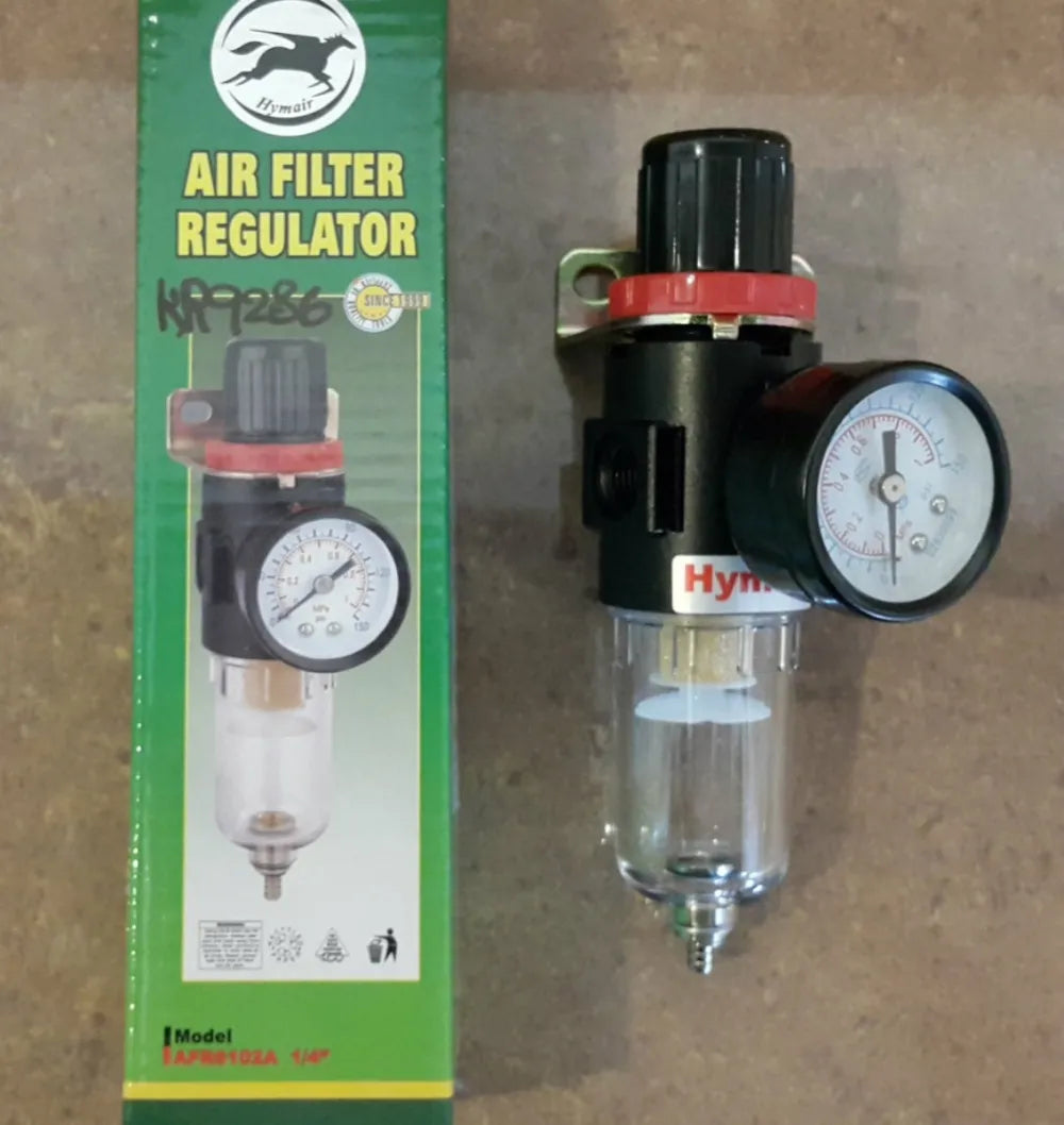 SWP 1/4" Mini Air Filter Regulator AFR6102A - Precise Air Pressure Control
