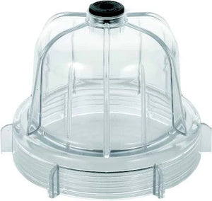 Syphon Glass Screw-On Cup - Replacement Glass Bowl for 60-80mm Valves (78516)