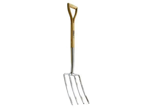 Tala Stainless Steel Digging Fork with Ash Handle