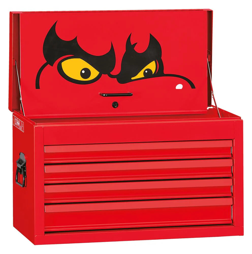 Teng Tools 27" Classic tool chest 4 drawers red