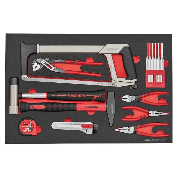 Teng Tools Tool Kit 179 Piece Roller Cabinet Eva Set