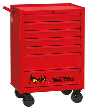 Teng Tools 27″ Classic Roller Cabinet 7 Drawers Red