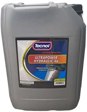 Tecnol Ultrapower Hydraulic Oil 46 20L | Heavy-Duty ISO VG 46 Hydraulic Fluid