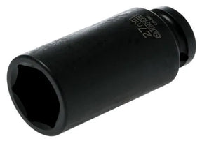 Teng Tools Deep Impact Socket Hexagon 6 Point 1/2" Drive 27mm