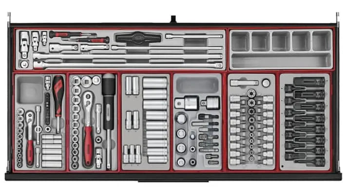 Teng Tools 1008 Piece Electrician Tool Kit Tool Kit with Trolley